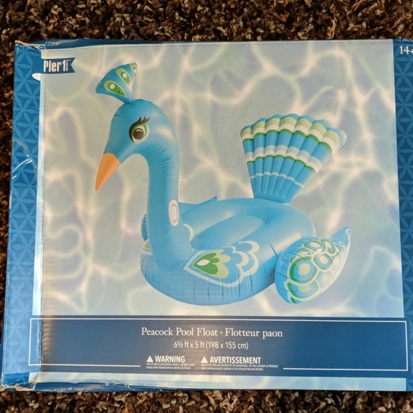 Pier one imports Other - Peacock pool float